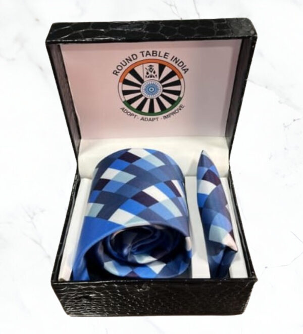 RTI TIE WITH RONDEL POCKET SQUARE - SH- 288