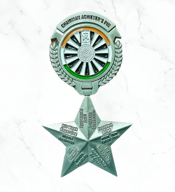 RTI Chairman Recognition Pin - SH-029