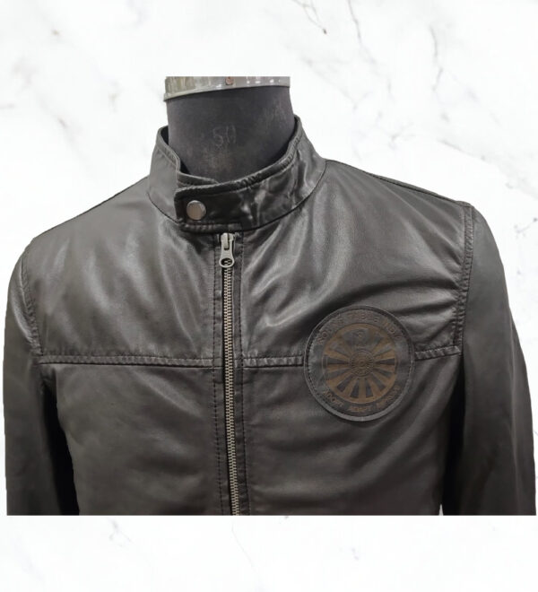 RTI BRANDED LEATHER JACKET - SH-254 - Image 4